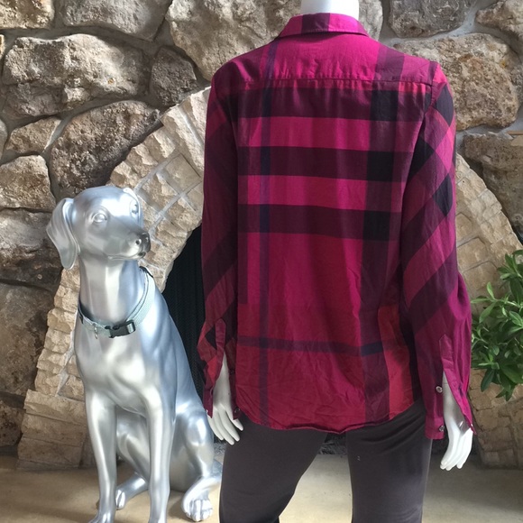 Burberry Brit Plaid Button Down Shirt - Picture 4 of 8